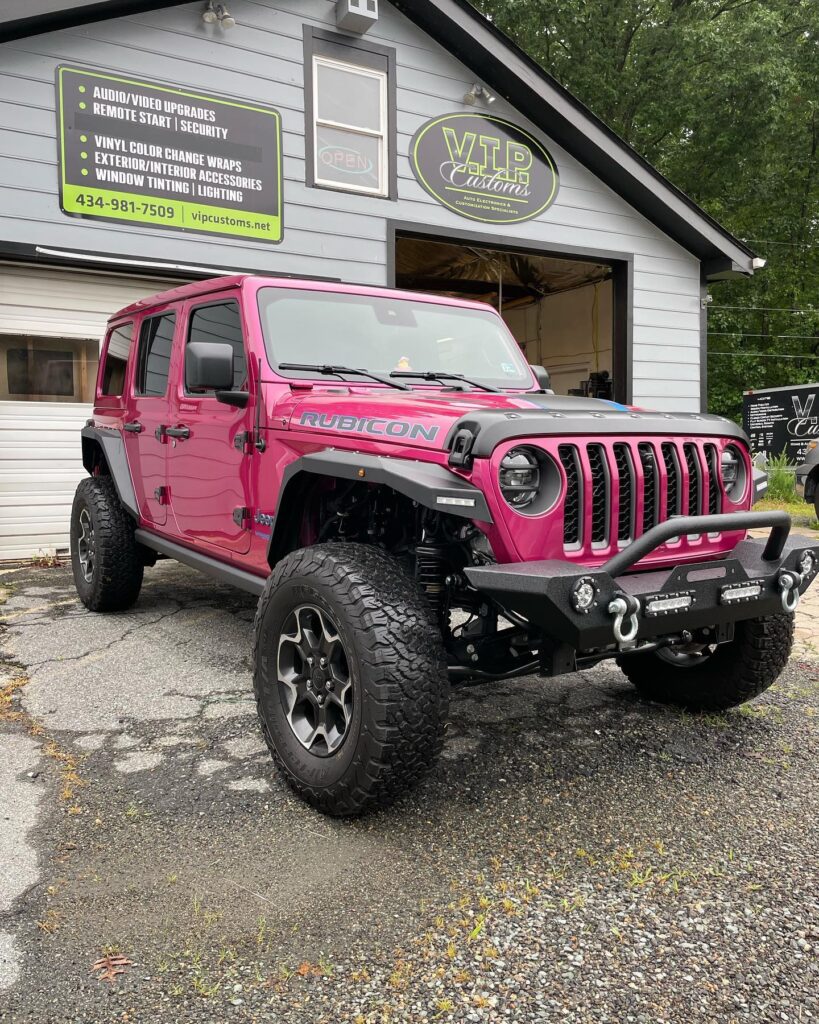 Customized Jeep Wrangler